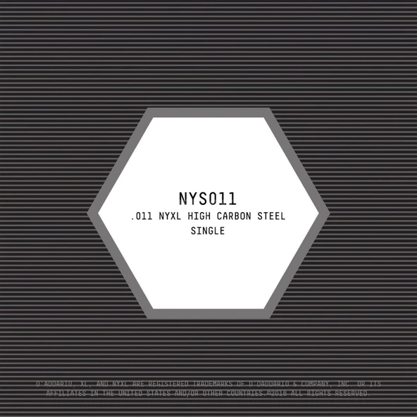 DADDARIO NYS011 ELEKTRO VE AKUSTİK TEK TEL, E-(Mİ), YÜKSEK KARBONLU ÇELİK ürün görseli