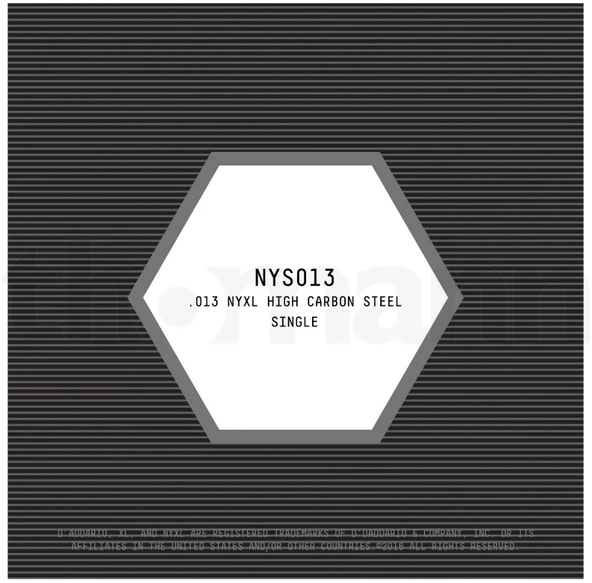 DADDARIO NYS013 ELEKTRO VE AKUSTİK TEK TEL, E-(Mİ), YÜKSEK KARBONLU ÇELİK - Resim 2