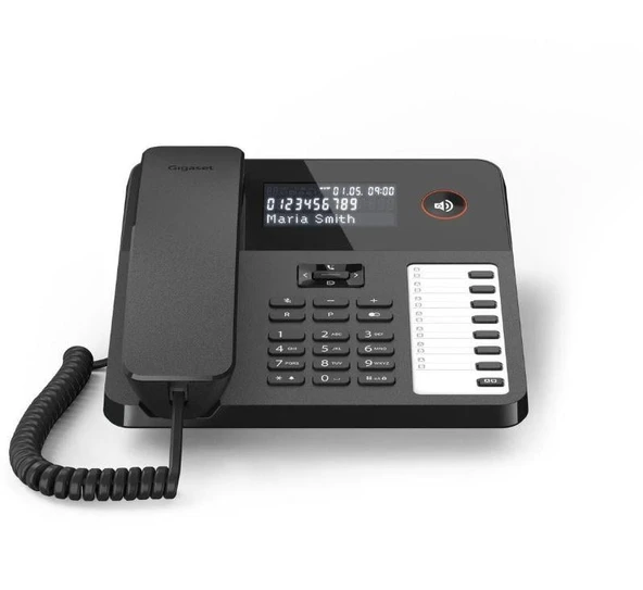 Gigaset Desk 600 Kablolu Masa Telefonu Siyah ürün görseli