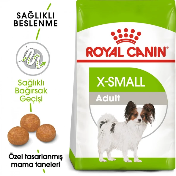 Royal Canin X-Small Adult Küçük Irk Yetişkin Köpek Maması 3 Kg - 1