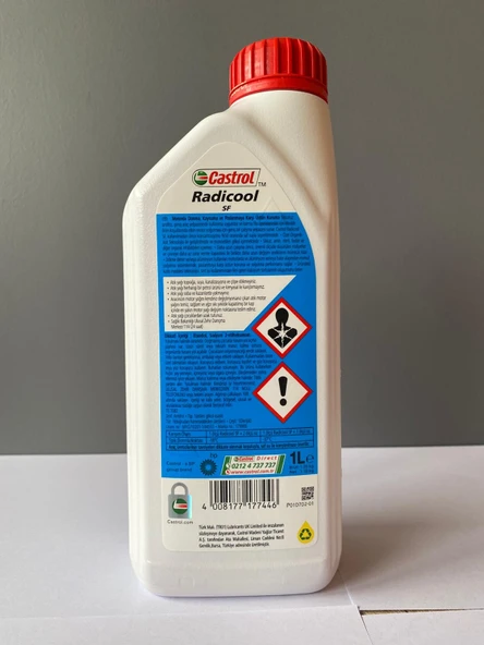 Castrol Radicool SF Organik Kırmızı Renk 1 Litre Antifriz (06/2025 Üretim) - 3