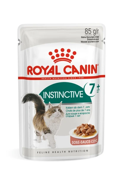 Royal Canin Gravy Instinctive Pouch 7+ Yaşlı Kedi Yaş Mama 85 Gr - 1