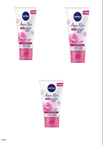 94417 AQUA ROSE 3'Ü 1 ARADA  3 ADET
