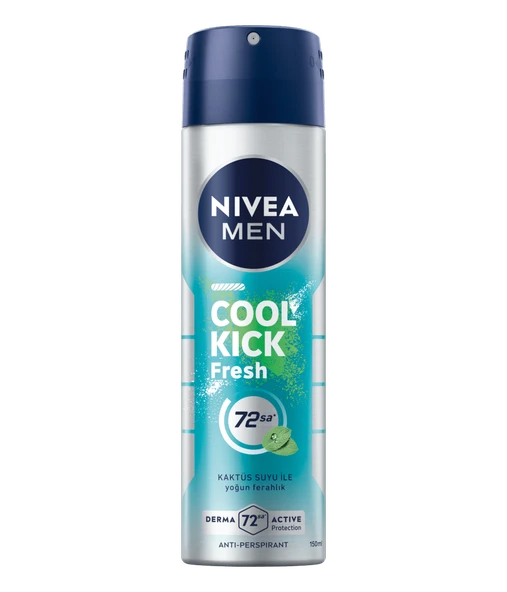 83215 NIVEA MEN COOL KICK FRESH SPREY 2 ADET - Resim 2