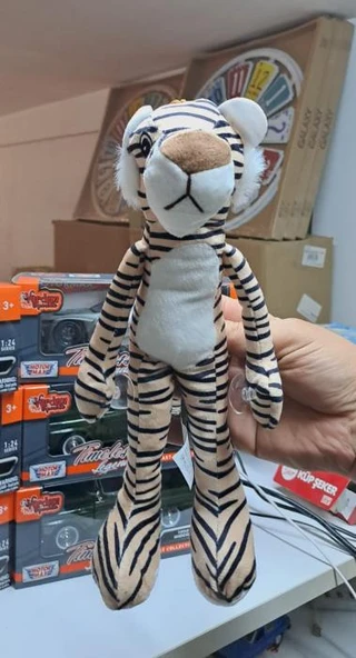 30 cm Asılabilir Elleri Vantuzlu Oyuncak Peluş Panter - 3