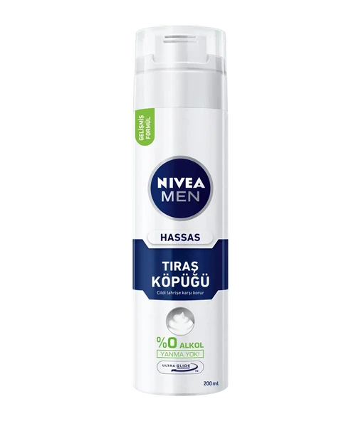81720 NIVEA MEN HASSAS TIRAŞ KÖPÜĞÜ ürün görseli