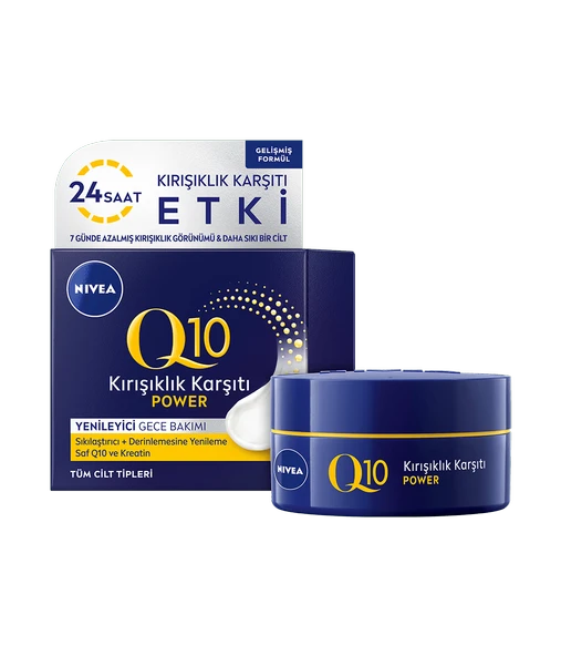 81289 NIVEA Q10 POWER KIRIŞIK KARŞITI GECE KREMİ 2 ADET - 2