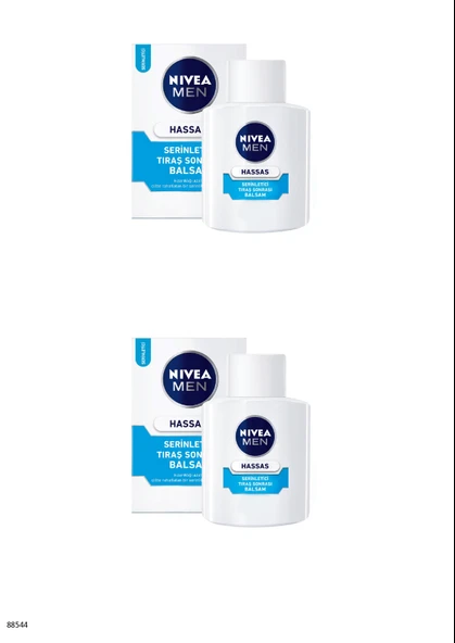 88544 NIVEA MEN HASSAS SERİNLETİCİ TIRAŞ SONRASI BALSAM 2 ADET