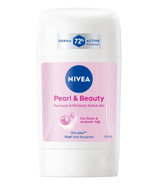 84155 NIVEA PEARL  BEAUTY STICK  3 ADET - Resim 2