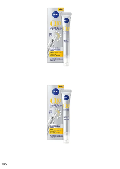 98750 Q10 ANINDA ETKİLİ KIRIŞIKLIK KARŞITI SERUM 2 ADET ürün görseli 1