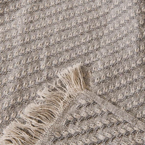 Soft Wilma Koltuk Örtüsü - Gri - 130x170 cm - Resim 2