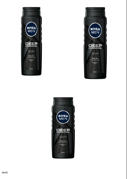 84092 DEEP DIMENSION DUŞ JELİ 500ML  3 ADET ürün görseli 1