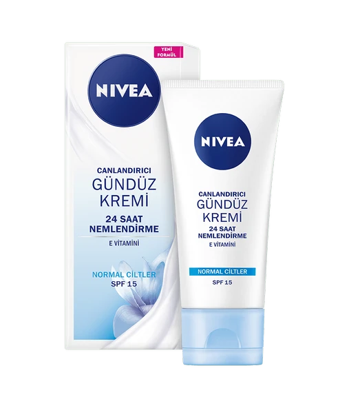 81152 NIVEA ESSENTIALS CANLANDIRICI NORMAL CİLTLER GÜNDÜZ KREMİ  3 ADET - Resim 2