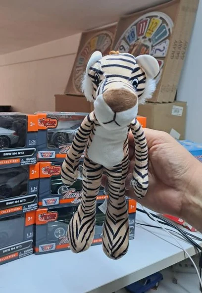 30 cm Asılabilir Elleri Vantuzlu Oyuncak Peluş Panter - 1