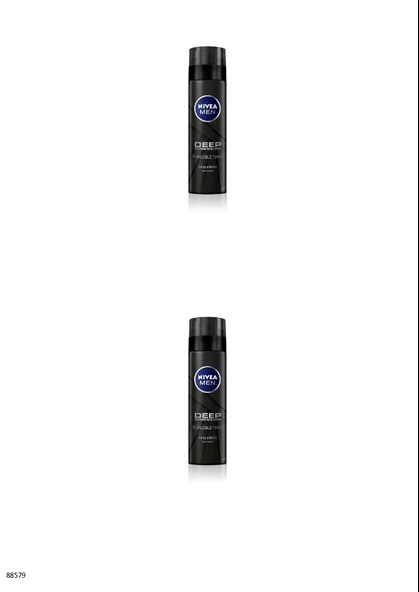 88579 NIVEA MEN DEEP DIMENSION TIRAŞ KÖPÜĞÜ 2 ADET ürün görseli