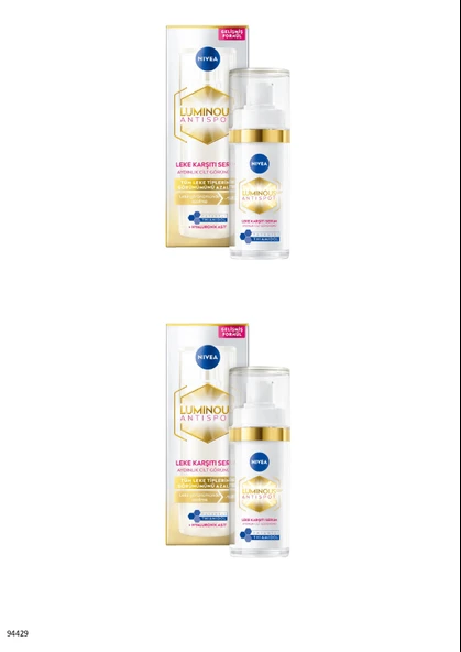 94429 NIVEA Luminous630 Leke Karşıtı Serum 2 ADET ürün görseli 1