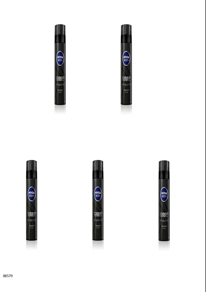 88579 NIVEA MEN DEEP DIMENSION TIRAŞ KÖPÜĞÜ  5 ADET ürün görseli