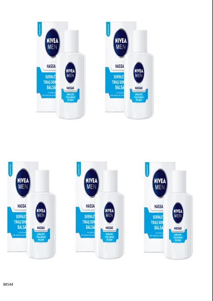 88544 NIVEA MEN HASSAS SERİNLETİCİ TIRAŞ SONRASI BALSAM  5 ADET ürün görseli 1
