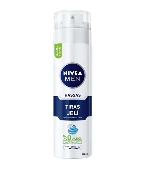 81740 NIVEA MEN HASSAS TIRAŞ JELİ  5 ADET - Resim 2