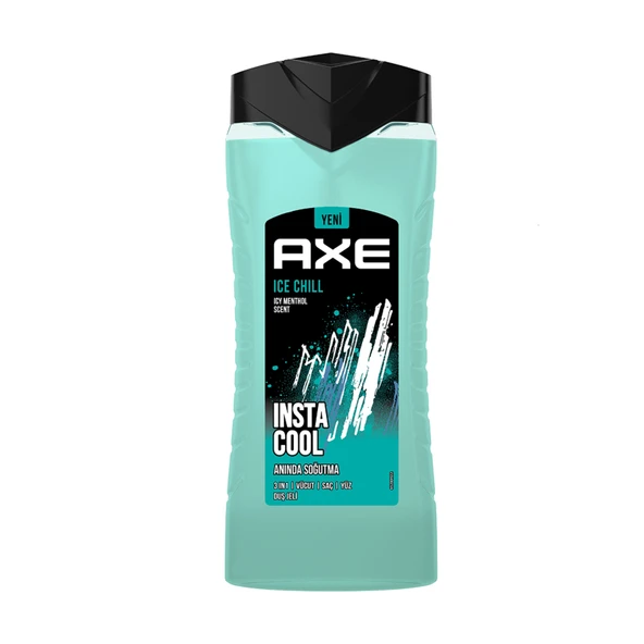Axe Insta Cool Ice Chill 3In1 Duş Jeli 300 Ml - 1