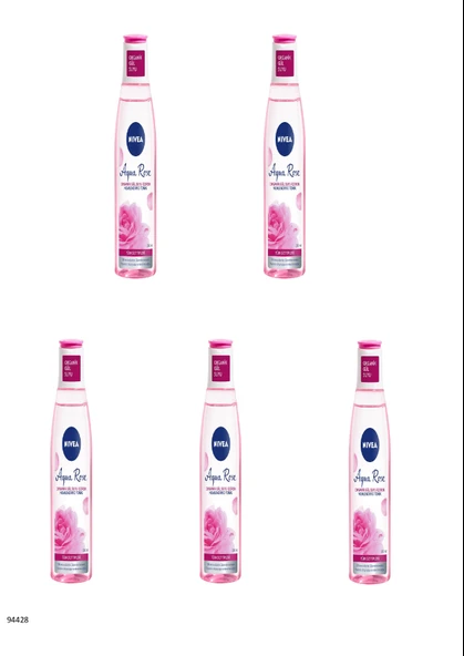 94428 NIVEA AQUA ROSE ORGANİK GÜL SUYU İÇEREN NEMLENDİRİCİ TONİK  5 ADET ürün görseli