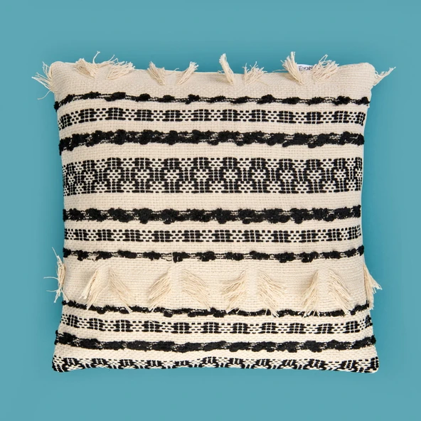 Soft Cera Kırlent - Bej - 40x40 cm ürün görseli