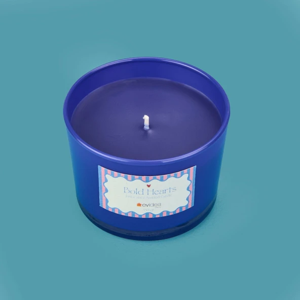 Deco Bold Hearts Mum - Mavi - 150 gr - Resim 3