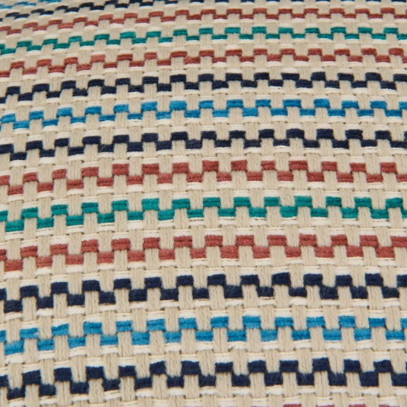 Soft Shiny Kırlent - Renkli - 30x50 cm - Resim 2