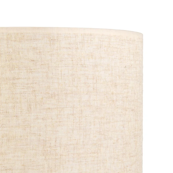 Lighting Green Culture Rattan Abajur - Natürel / Krem - Resim 3