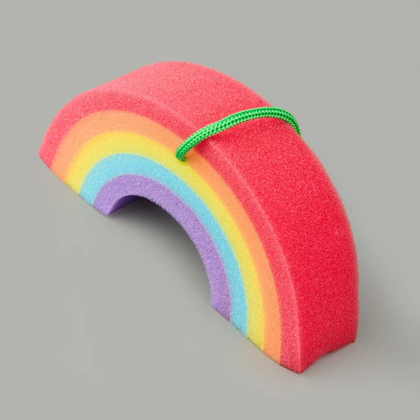 Gökkuşağı Banyo Süngeri - Renkli - Resim 2