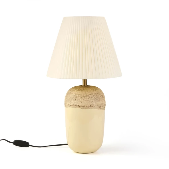 Lighting Golden Star Abajur - Kahverengi / Krem ürün görseli 1