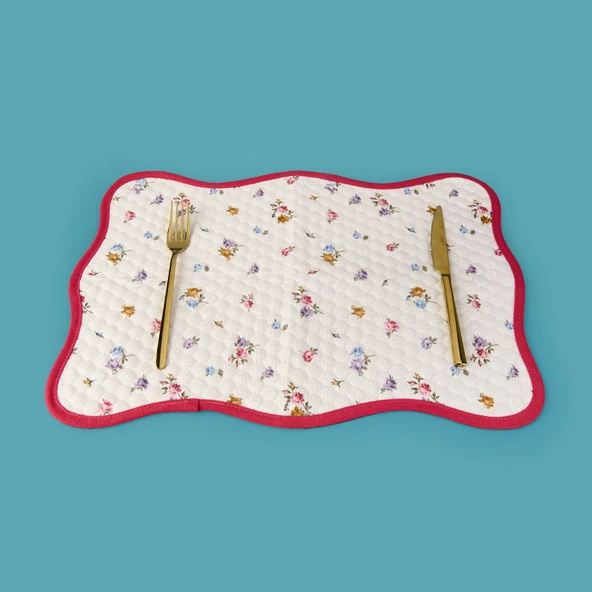 Fans Amerikan Servis - Beyaz / Renkli - 35x50 cm - Resim 3