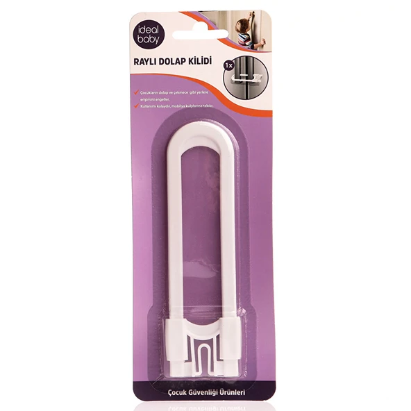 Raylı Dolap Kilidi 1 Adet