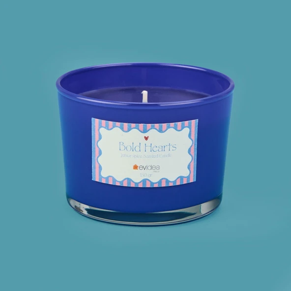 Deco Bold Hearts Mum - Mavi - 150 gr ürün görseli 1