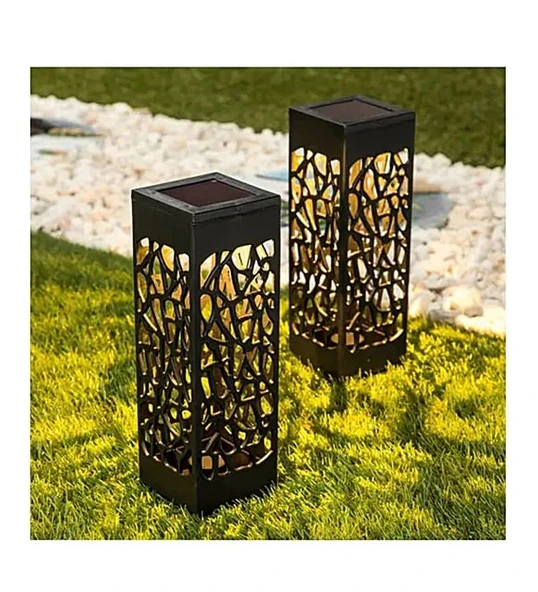 MDB Dekoratif Solar Güneş Enerjili Bahçe Aydınlatması Yürüyüş Yolu Seti (6 Adet) ürün görseli 1