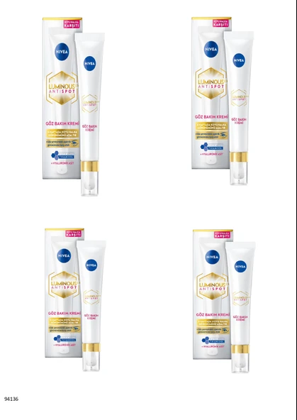 94136 LUMINOUS630® Koyu Halka Karşıtı Göz Bakım Kremi  4 ADET ürün görseli
