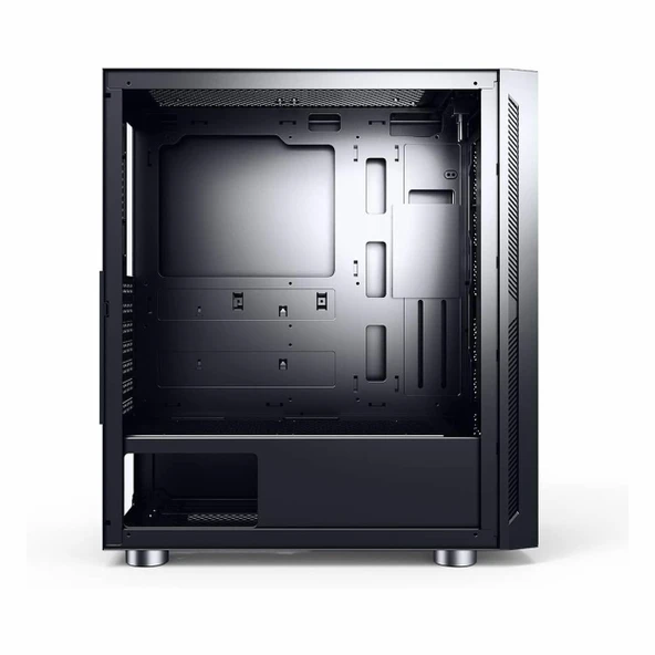 GameBooster Strip GB-G3601B USB 3.2 RGB ATX Mid Tower Siyah Kasa - Resim 4