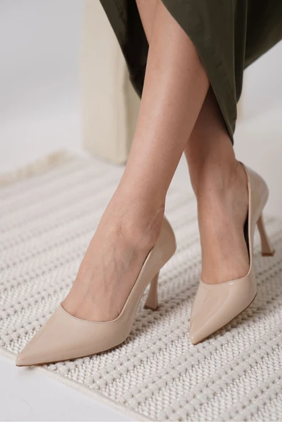 Blade Nude Rugan Kadın Stiletto - 6