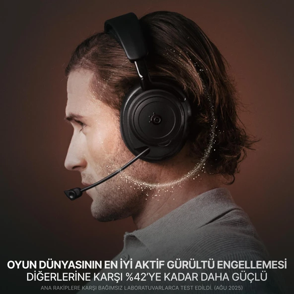 SteelSeries Arctis Nova Elite Hi-Res Wireless Gaming Kulaklık - Siyah - 5
