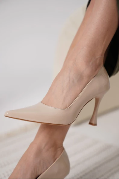 Blade Nude Rugan Kadın Stiletto - 2
