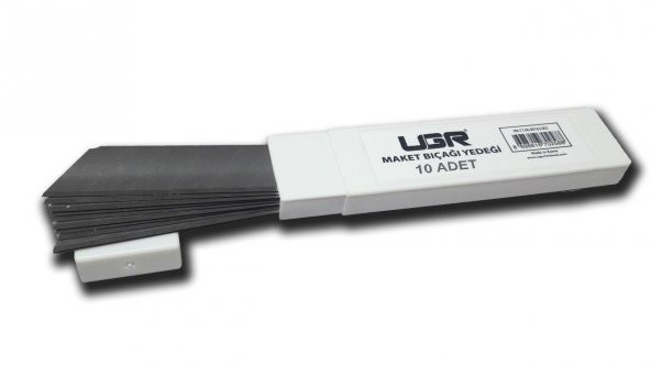 Ugr Maket Bıçağı Falçata Yedek Uç Kırılmaz 1 Paket - 2