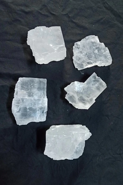 Halite, Kristal Kaya Tuzu Doğal Kütle, Çankırı KRT9 - 2