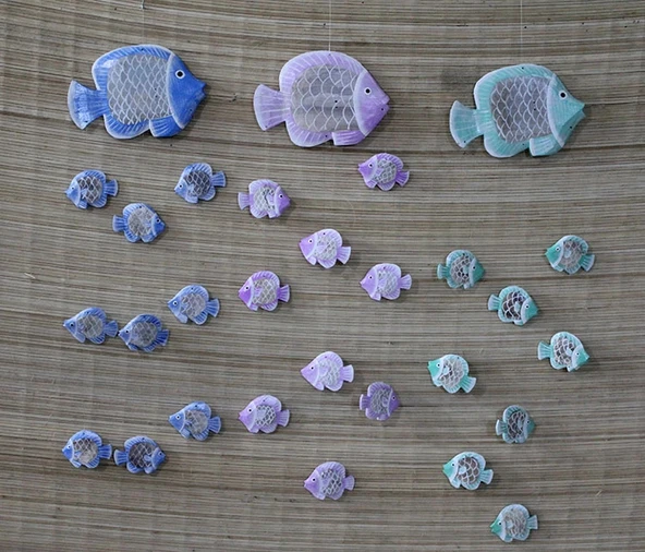 MDB Balıklı Asmalı Rüzgar Çanı ürün görseli 1