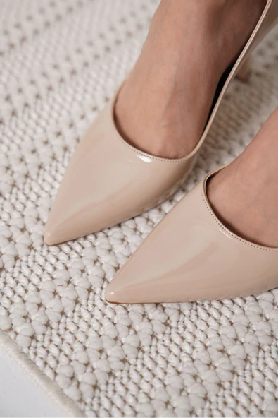 Blade Nude Rugan Kadın Stiletto - 4
