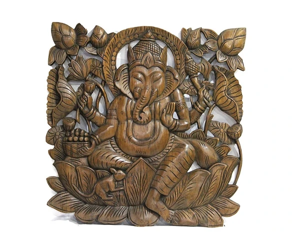 MDB Ahşap Duvara Asmalı El Oyması Pano - Resim 3