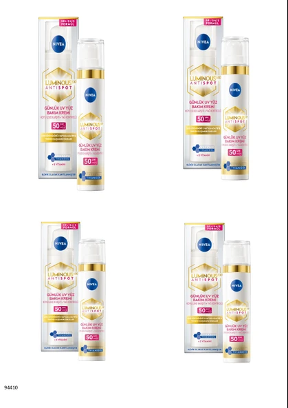 94410 LUMINOUS630® GÜNLÜK UV YÜZ BAKIM KREMİ SPF50  4 ADET ürün görseli 1