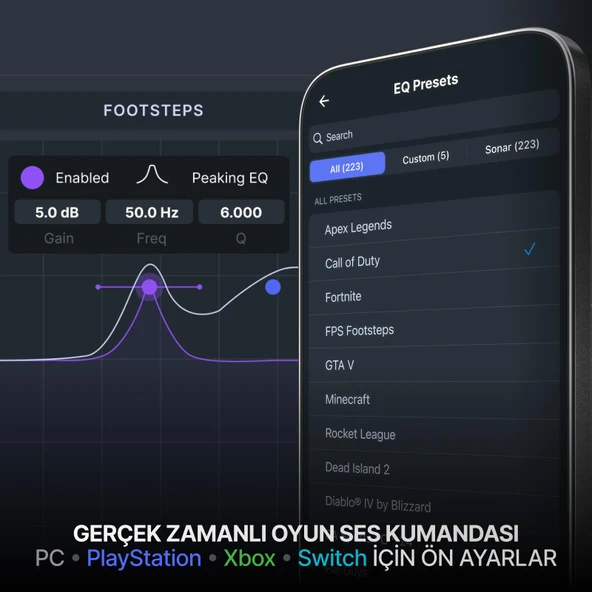 SteelSeries Arctis Nova Elite Hi-Res Wireless Gaming Kulaklık - Siyah - 9
