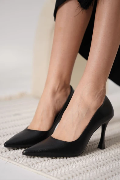 Blade Siyah Cilt Kadın Stiletto ürün görseli