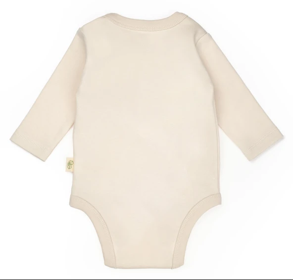 Bebek 2'li Kruvaze Body %100 Organik Pamuk, Bebek ve Yenidoğan Serisi - CSY8178 - 6