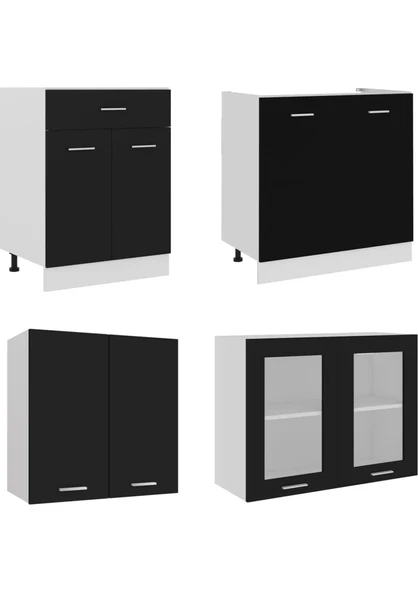 T Designo Hector Mutfak 140 cm Tezgah Dahil - Resim 4